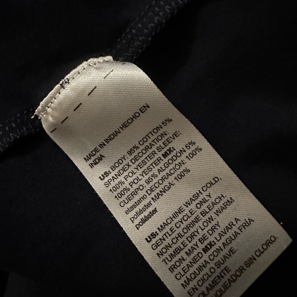 Chicos Embroidered Sleeve Top XXL - Picture 5 of 6